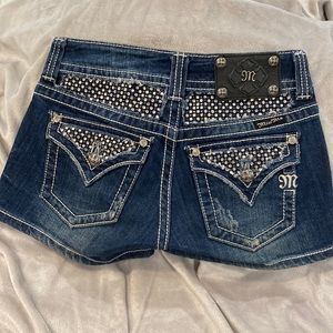 COPY - Miss Me Embellished Size 25 Waist Jean Shorts